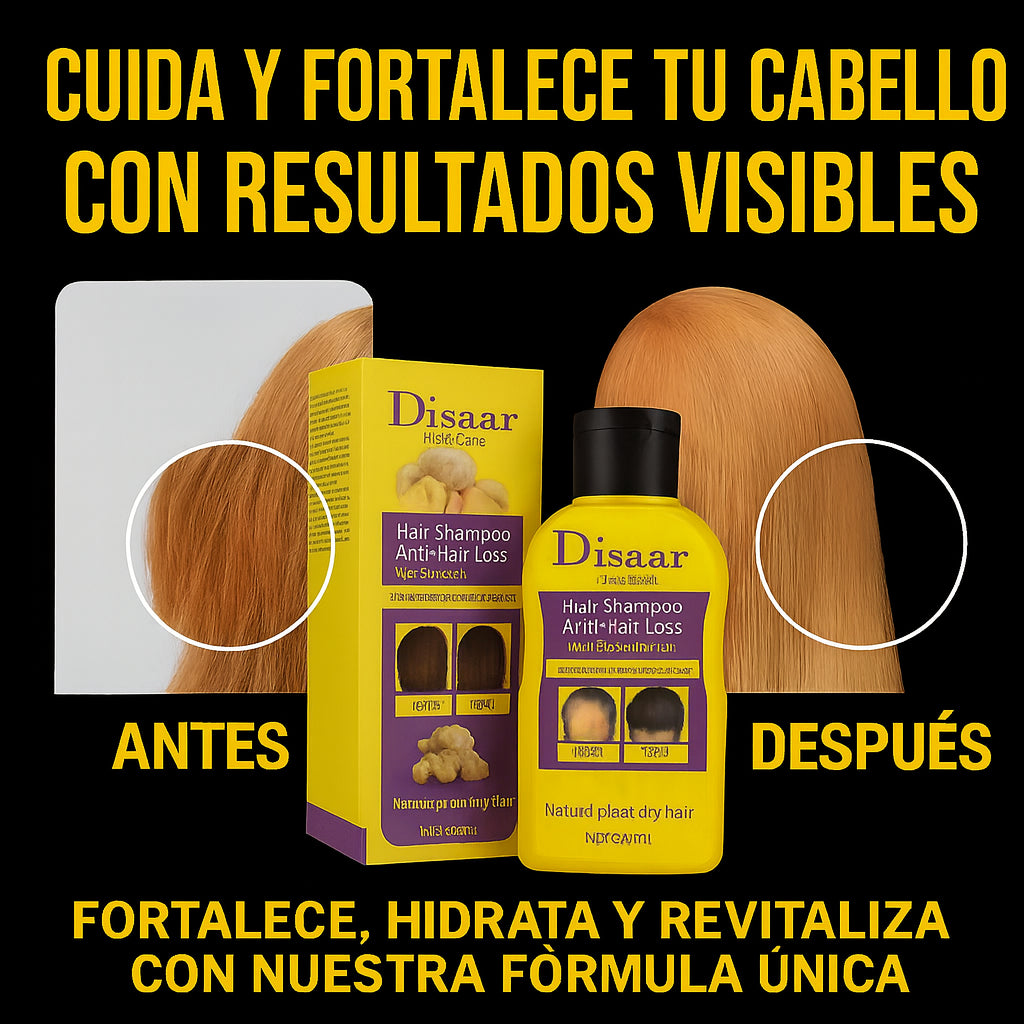 SHAMPOO ANTICAIDA DE CABELLO DISAAR ✨