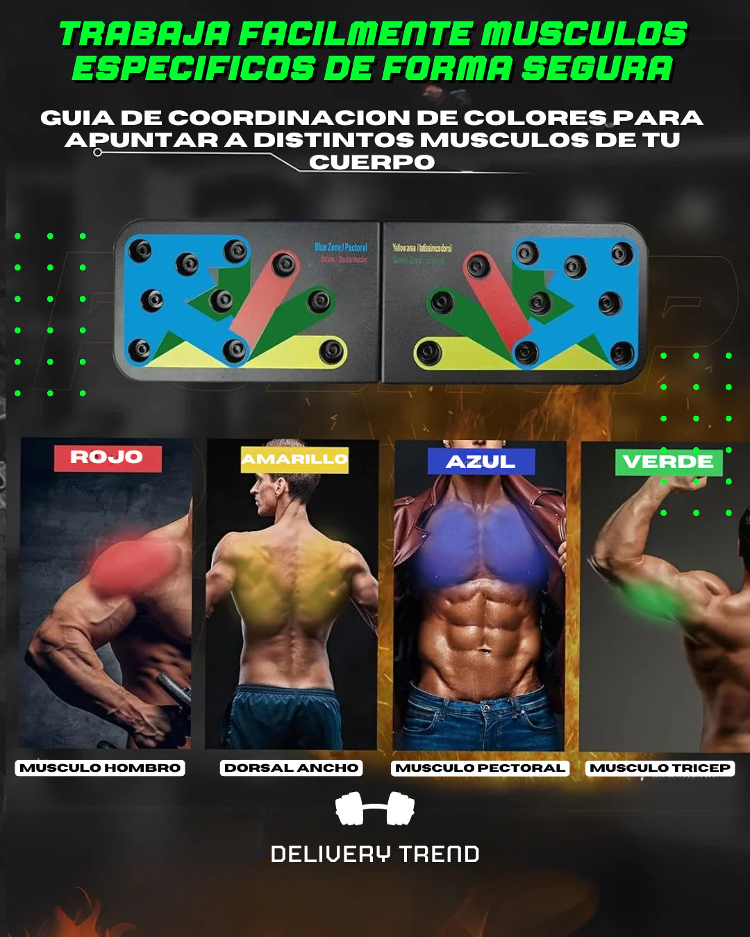 Flexi Pro™ - Tabla Push Up Flexiones