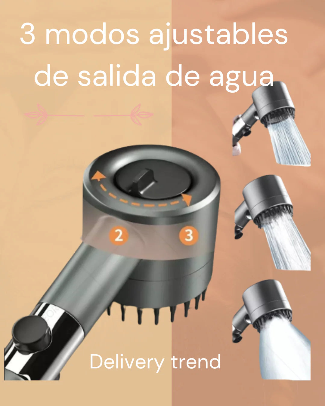 Ducha VIP™ - Cabezal Ducha masajeadora con filtro de agua