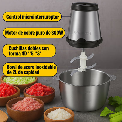 Picadora Eléctrica Dos Velocidades