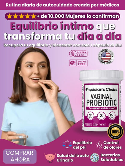 Probiótico vaginal - XL 60 cápsulas