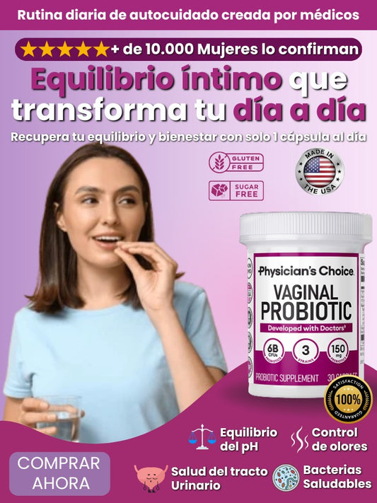 Probiótico vaginal - XL 60 cápsulas