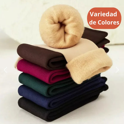 12 pares de calcetines térmicos de microfibra que abriga y repele el frío extremo