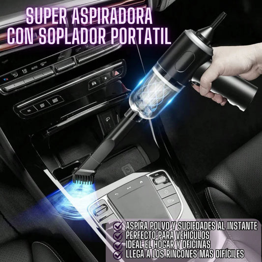 Aspiradora & Sopladora Portátil Profesional 3 en 1